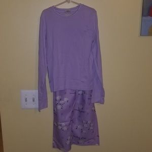 Old navy lavender counting sheep pajama set